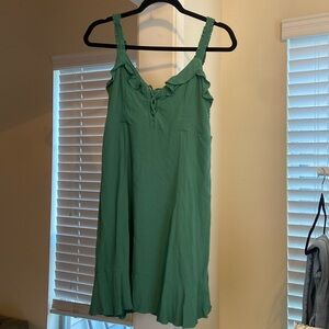 American Eagle Green Mini Dress